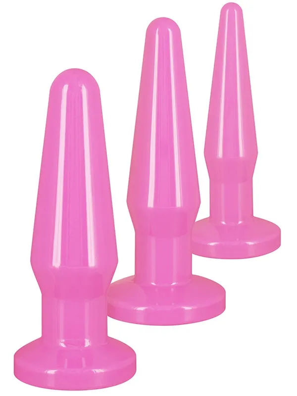 3'lü Anal Set Pembe