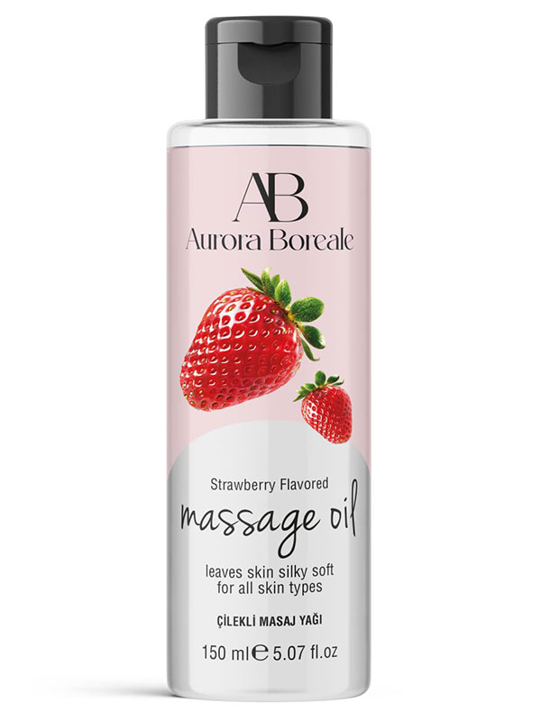 Aurora Boreale Çilek Aromalı Masaj Yağı 150ml