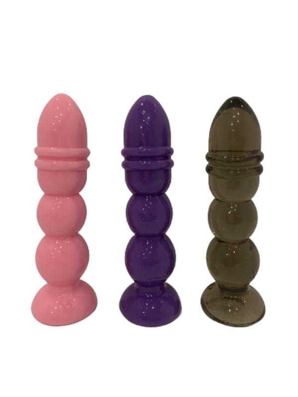 Anal Tıkaç Karışık Renklerde 33*135MM 85GR