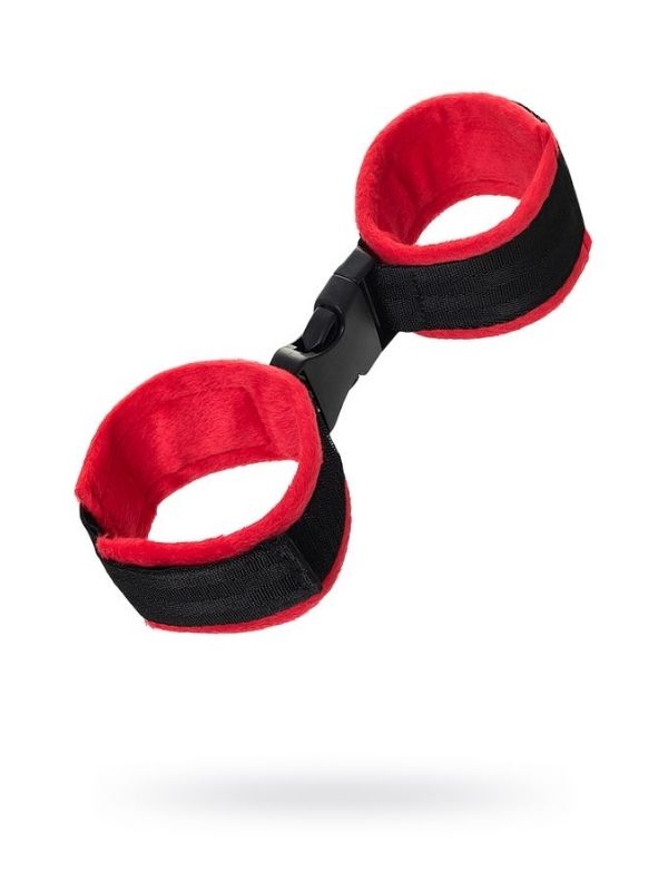 BDSM El Kelepçe kadife kırmızı