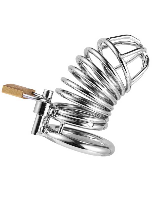 BDSM Paslanmaz Çelik Penis Kafesi ModelNo3