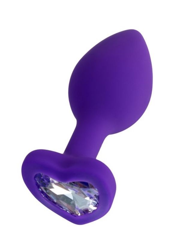  Heart Anal Plug Mor 7 cm 18 g