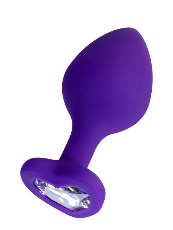  Heart Anal Plug Mor 8 cm