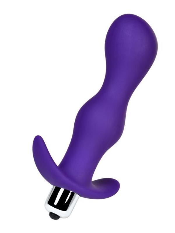 Kamet Anal Vibro Plug Beden L  mor 14 cm