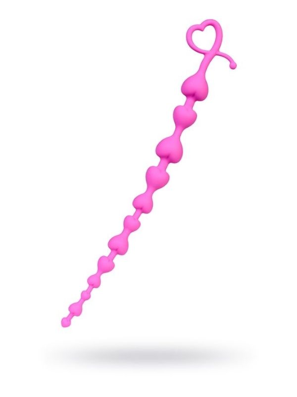 Long Sweety anal Zinciri silikon pembe 34 cm  2,7 cm