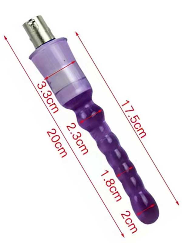 Seks Makinesi Aksesuarı P07 Jel Anal Plug