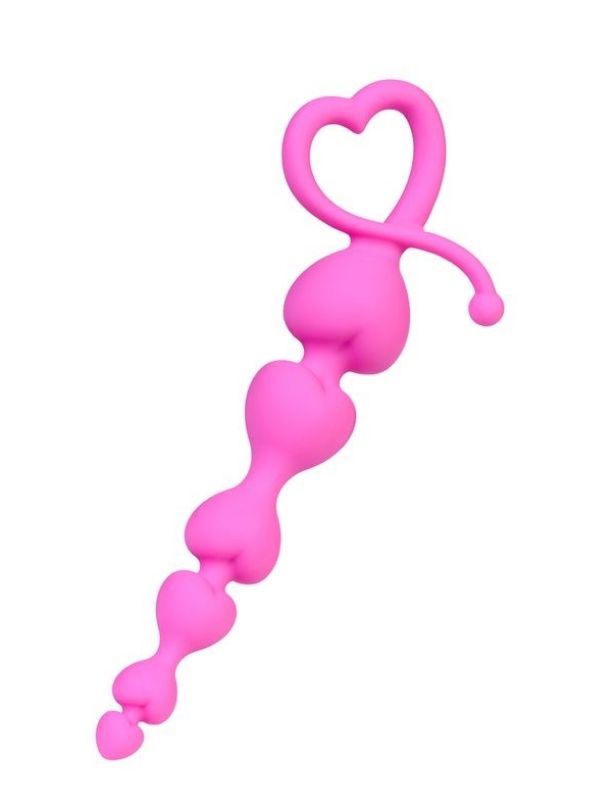 Sweety Anal Zinciri Pembe 18,5 cm