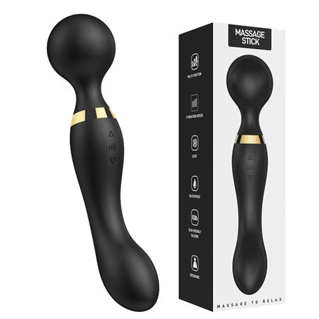 USB Şarjlı 20 Fonksiyonlu Teknolojik Vibratör - Siyah