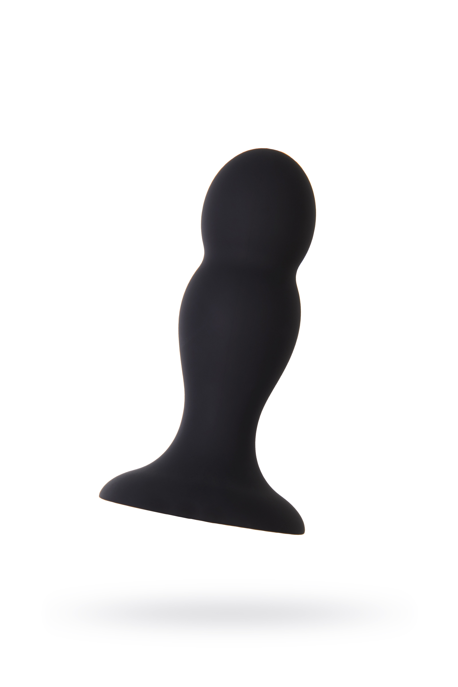 Erotist Hidro Anal Plug, M, silikon, siyah, 10,5 cm