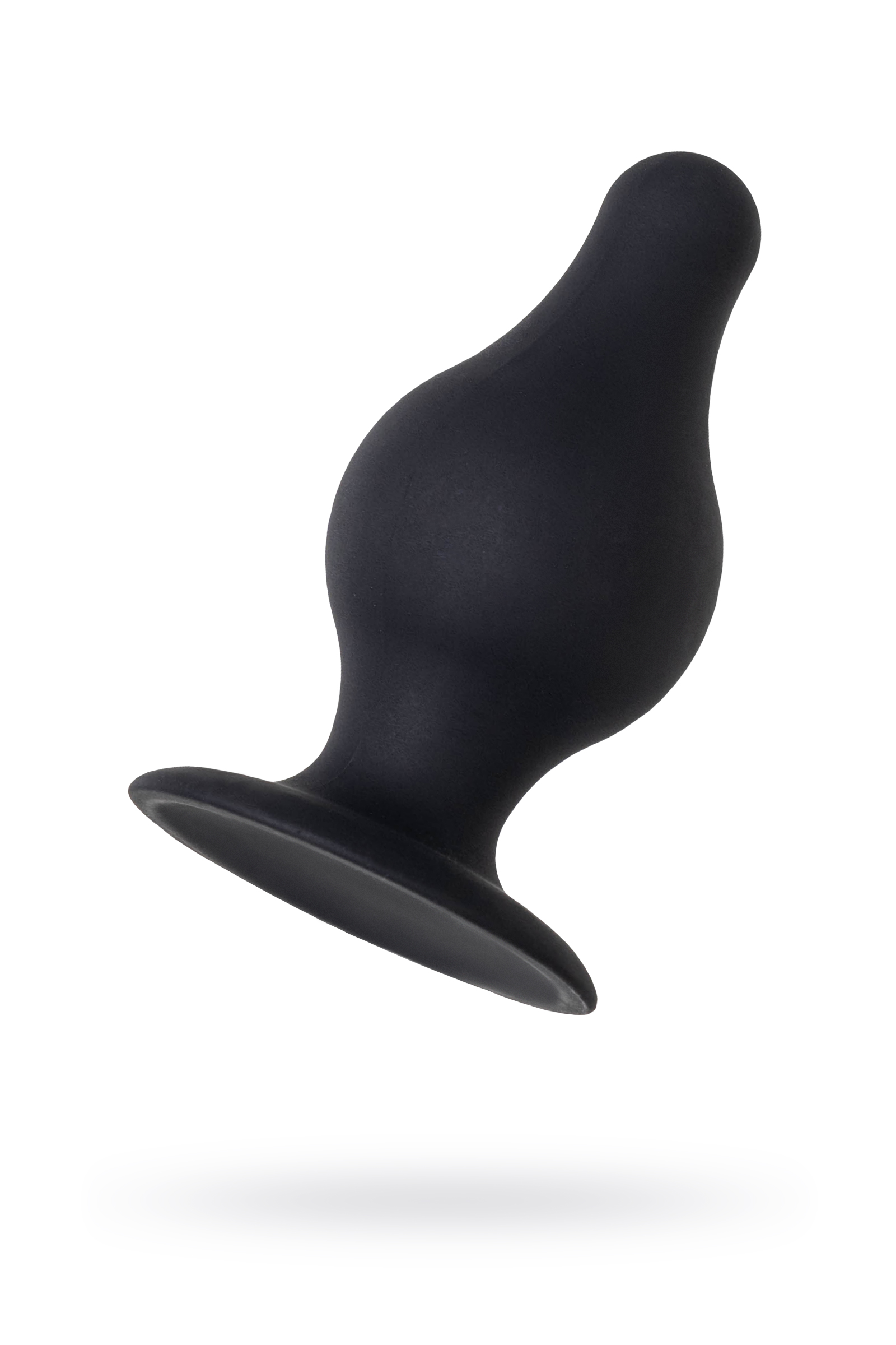 Erotist Spade Anal Plug, S, Silekspan, siyah, 8 cm