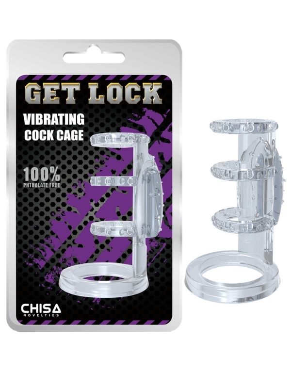 Get Lock Titreşimli Penis Kılıfı