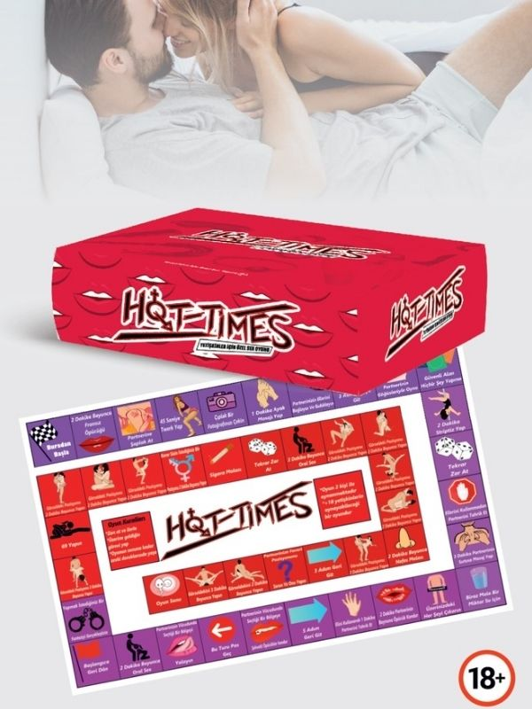 Hot Times Yetişkinlere Özel Cinsel İlişki Yatak Kutu Oyunu