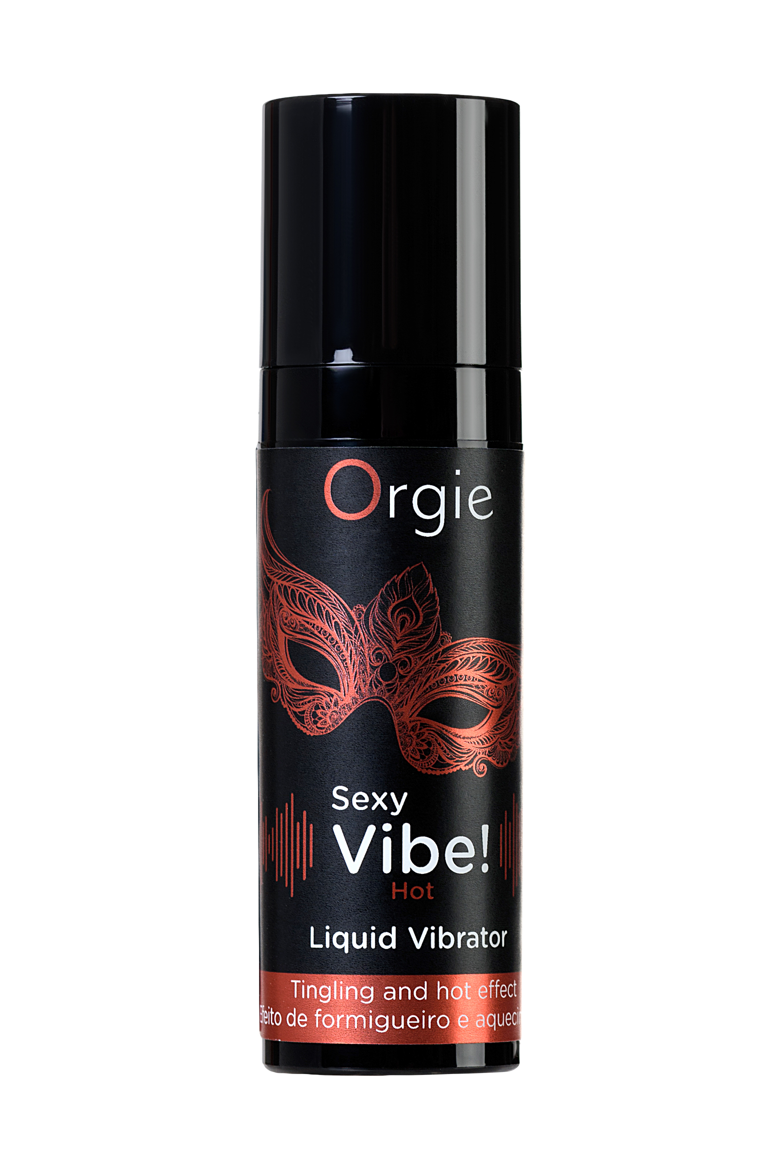 ORGİE Sexy Vibe Hot Isınma ve Tişim etkisi olan Masaj Jeli, 15 ml