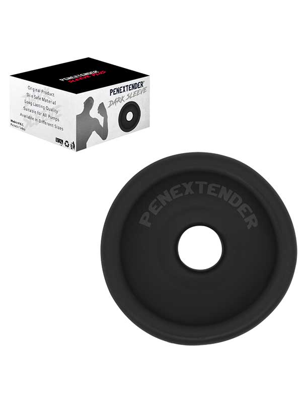 Penextender Dark Sleeve Penis Pompası Yedek Başlık - Small