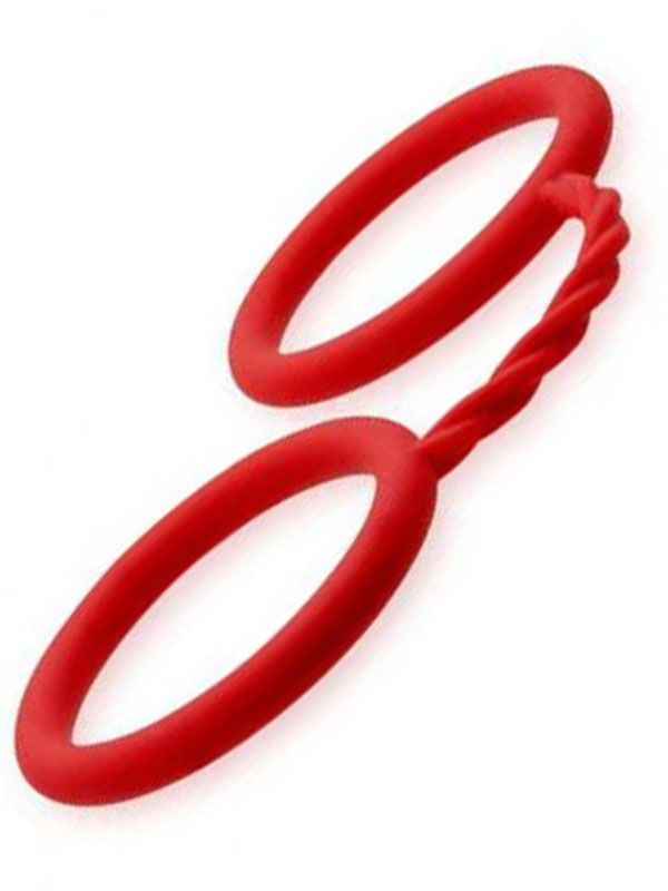 Sex Extra Kırmızı Silikon Fantezi Kelepçesi