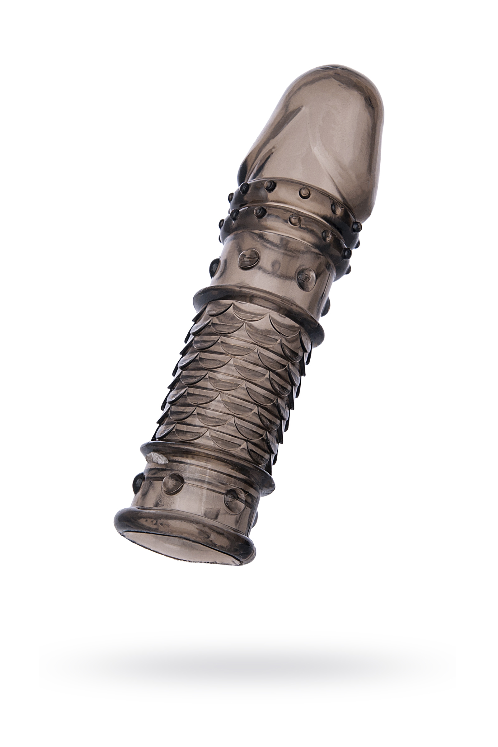 XLover Penis Klıfı, TPE, Siyah Şeffaf, 13,5 cm